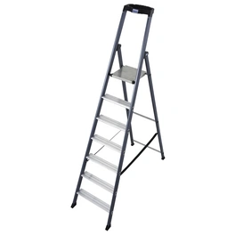 Stufen-Stehleiter »MONTO«, 7 Sprossen, Aluminium