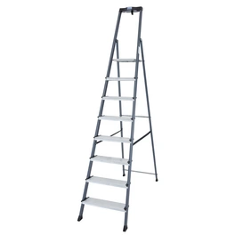 Stufen-Stehleiter »MONTO Securo«, 8 Sprossen, Aluminium