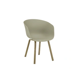 Stuhl, Höhe: 78 cm, grau/holzfarben, 2 stk