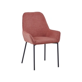 Stuhl, Höhe: 89 cm, pink/schwarz, 2 stk