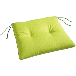 Stuhlauflage »Stuhlauflage«, grün, Uni, BxL: 46 x 45 cm