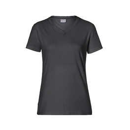 T-Shirt »Damen«, baumwolle, polyester, anthrazit