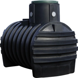 Tanksystem »MONO«, 5000 L, schwarz inkl. PE-Deckel und Einbauanleitung
