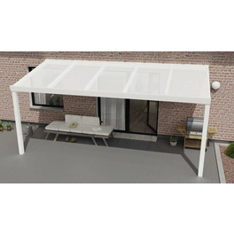 Terrassenüberdachung »Expert«, BxT: 500 x 300 cm, weiß / RAL9016
