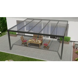 Terrassenüberdachung »Expert«, BxT: 500 x 450 cm, anthrazit / RAL7016