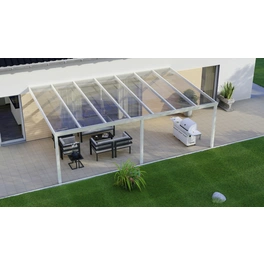 Terrassenüberdachung »Expert«, BxT: 700 x 400 cm, weiß / RAL9016