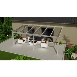 Terrassenüberdachung »Legend«, BxT: 600 x 300 cm, grau / RAL9007