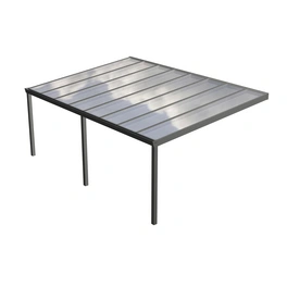 Terrassenüberdachung »Legend«, BxT: 600 x 400 cm, grau / RAL9007, Glasdach