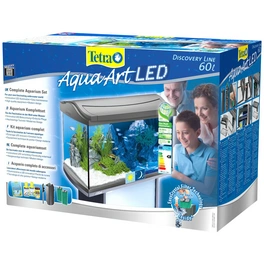 Tetra AquaArt LED Aquarium Komplett-Set Anthrazit 60L