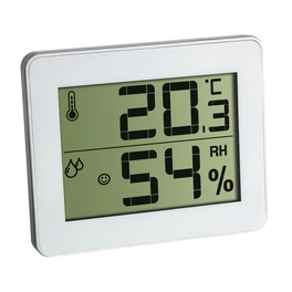 Thermo-Hygrometer, Breite: 10 cm, Temperaturbereich: 0 bis 50 °C