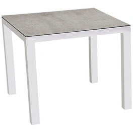 Tisch »Houston«, BxHxT: 90 x 74,5 x 90 cm, Tischplatte: Glas/keramik