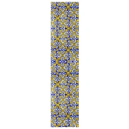 Tischläufer »Tischläufer Bella«, BxL: 40 x 180 cm, gelb/weiß
