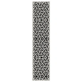 Tischläufer »Tischläufer Muna«, BxL: 40 x 180 cm, schwarz/weiß