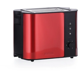 Toaster, edelstahlfarben/rot, 240 V