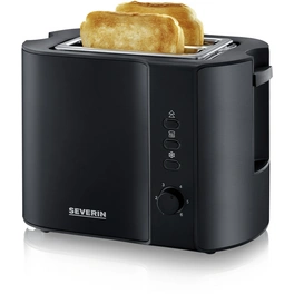 Toaster, edelstahlfarben/schwarz, 240 V