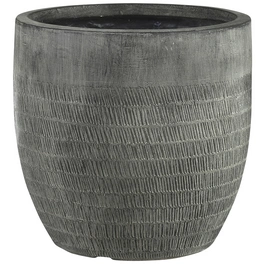 Topf »Mica Country Outdoor Pottery«, Breite: 25,5 cm, schwarz, Metall