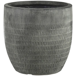 Topf »Mica Country Outdoor Pottery«, Breite: 31 cm, schwarz, Metall