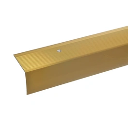 Treppenwinkelprofil »«, goldfarben, 42x50mm, gebohrt