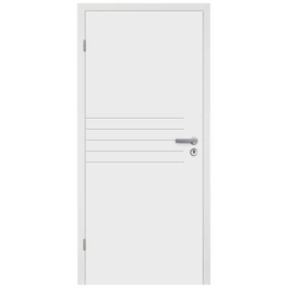 Tür »Fila 6 Weißlack«, links, 61 x 198,5 cm