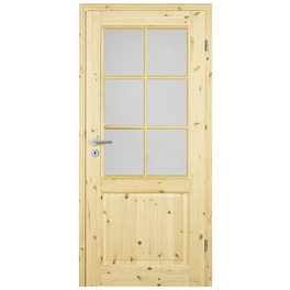 Tür »Landhaus 03 Kiefer roh«, rechts, 86 x 198,5 cm