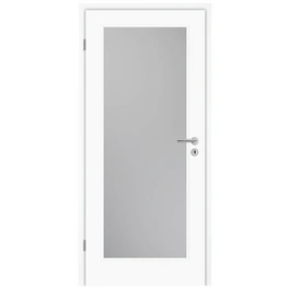 Tür »Lusso 01 Weißlack«, links, 73,5 x 198,5 cm