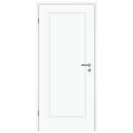 Tür »Lusso 01 Weißlack«, links, 73,5 x 198,5 cm