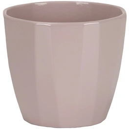 Übertopf »ELEGANCE«, Breite: 12 cm, rosé, Keramik