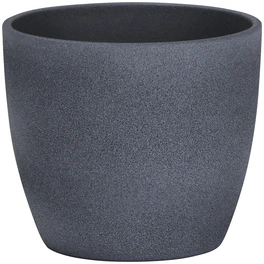 Übertopf »STONE«, Breite: 28 cm, grau, Keramik