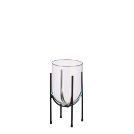 Vase »Jamey«, schwarz, Glas