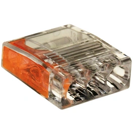 Verbindungsdosenklemme Compact, Orange, 3-polig, Anschlussquerschnitt 0,5 - 2,5 mm²