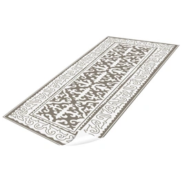 Vinyl Teppich »Aksana«, BxL:180 cm x 68 cm, weiß|beige