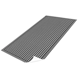 Vinyl Teppich »Albert«, BxL:180 cm x 68 cm, schwarz|weiß