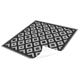 Vinyl Teppich »Kojo«, BxL:68 cm x 68 cm, braun|schwarz|beige