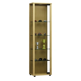 Vitrine »Edana Mini«, inkl. LED-Beleuchtung, BxH: 33 x 113 cm, Holzwerkstoff/Glas