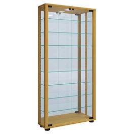 Vitrine »Vitrosa«, mit LED-Beleuchtung, BxH: 59 x 114,8 cm, Holzwerkstoff/Glas