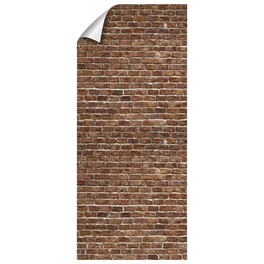 Vliestapete »Brickwall«, Steinwand, rot/weiß, matt
