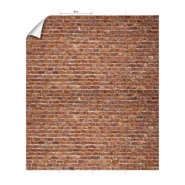 Vliestapete »Brickwall«, Steinwand, rot/weiß, matt