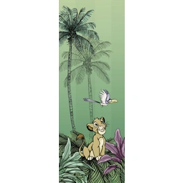 Vliestapete »Jungle Simba«, bunt, glatt