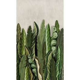 Vliestapete »Smart Art Easy«, Blätter, grün/beige