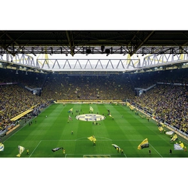 Vliestapete »XXL Vliestapete«, BVB Borussia Dortmund Stadion, mehrfarbig, matt