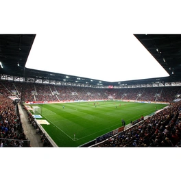 Vliestapete »XXL Vliestapete«, FC Augsburg Fußballstadion, mehrfarbig, matt
