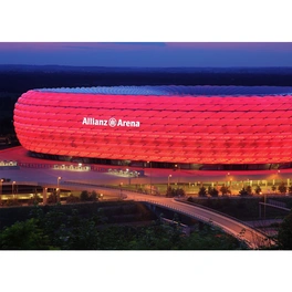 Vliestapete »XXL Vliestapete«, FC Bayern München Allianz, mehrfarbig, matt
