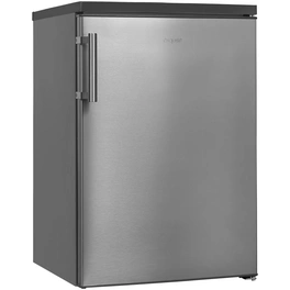 Vollraumkühlschrank, BxHxL: 56 x 85 x 57,5 cm, 133 l, edelstahlfarben
