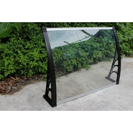 Vordach, 100x120cm,PC transparent