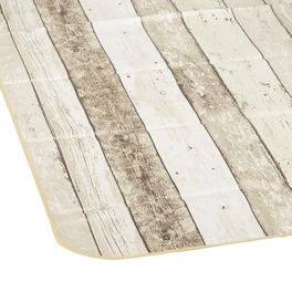 Wachstuchtischdecke »Manhattan«, BxL: 130 x 160 cm, Holz, braun
