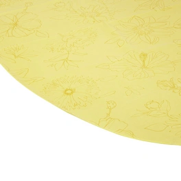 Wachstuchtischdecke »Manhattan«, BxL: 150 x 250 cm, Blumen, gelb