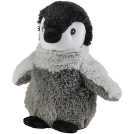 Wärmestofftier »MINIS«, Pinguin, BxH: 16 x 11 cm, Polyester/Hirse/Lavendel, grau/schwarz