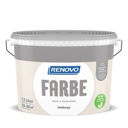 Wand- und Deckenfarbe matt »FARBE«, hellbeige