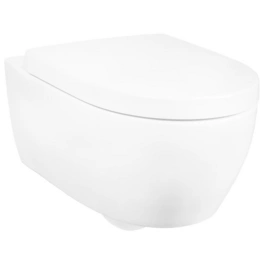 Wand-WC-Komplettset »ICON«, Tiefspüler, weiß, spülrandlos