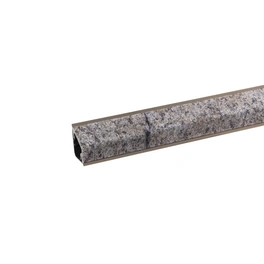 Wandanschlussleiste, BxHxT: 2,4 x 1,6 x 410 cm, stein